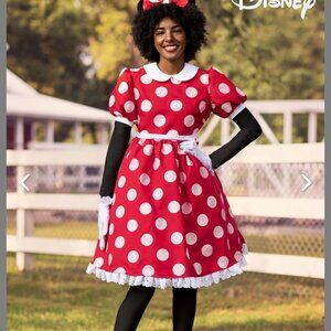 Minnie mouse Costume size XL deluxe